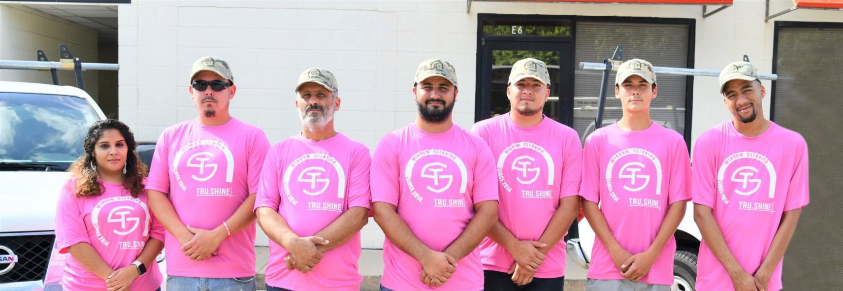 TruShine window cleaning technicians serving Katy, TX homes and businesses